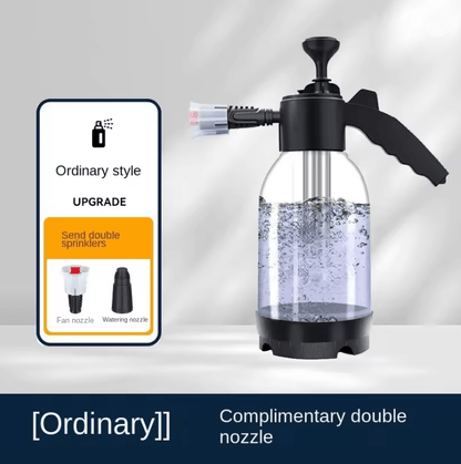 2L HandPump Foam Sprayer With Adjustable Nozzles For Car Wash And Window Cleaning 4