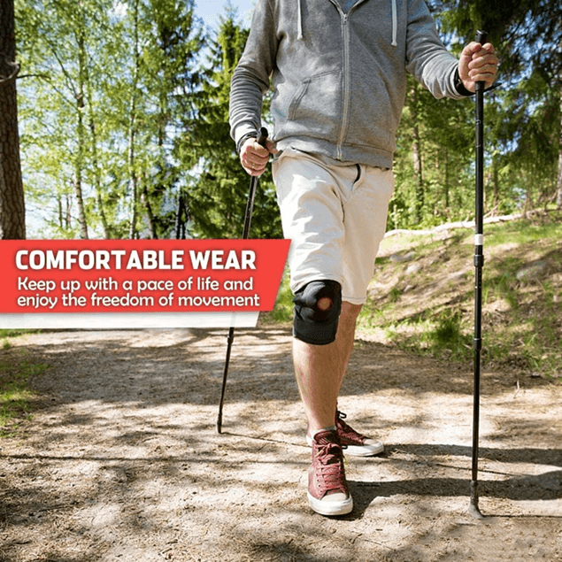 Adjustable Knee Support Brace With Open Patella For Pain Relief And Sports Protection 4