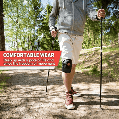Adjustable Knee Support Brace With Open Patella For Pain Relief And Sports Protection 4