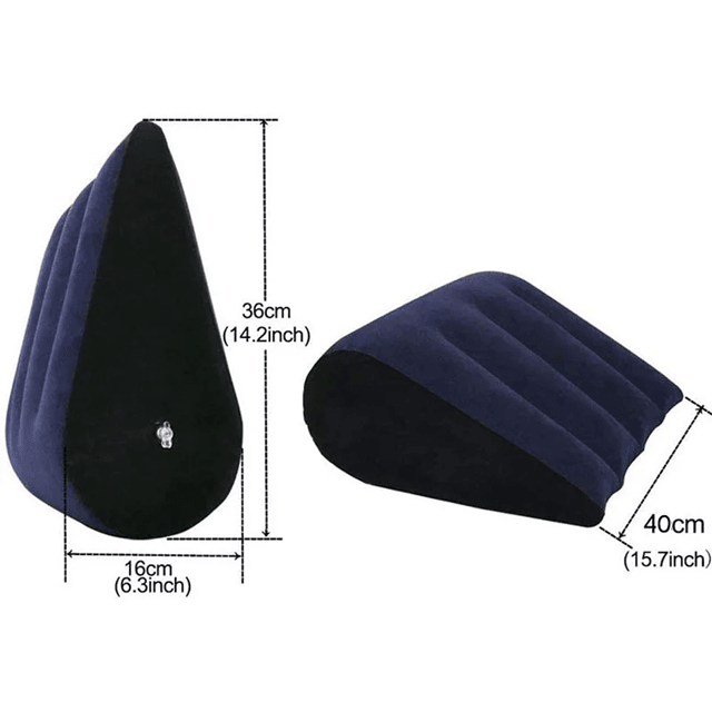 Inflatable Travel Pillow Multifunctional Body And Lumbar Support Cushion 5