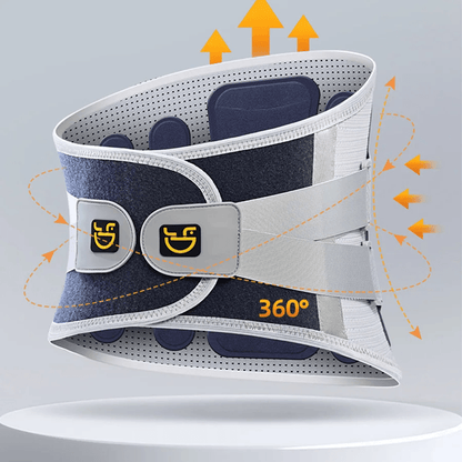 Adjustable Back Brace Support Belt For Lower Back Pain Relief And Lumbar Support 3