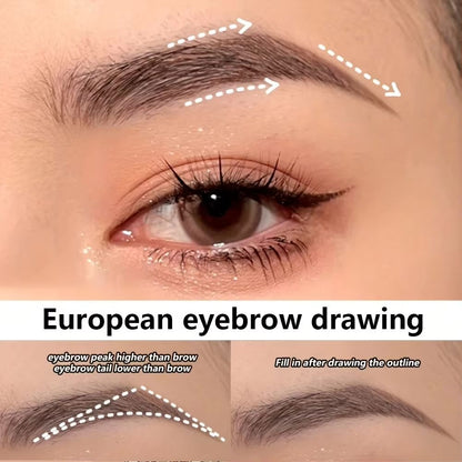 PrecisionLine Ultra Fine Waterproof Eyebrow Pen  Long Lasting Smudge Proof High Pigment Brow Pencil 1