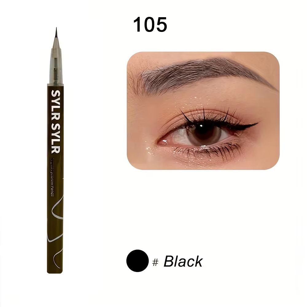 PrecisionLine Ultra Fine Waterproof Eyebrow Pen  Long Lasting Smudge Proof High Pigment Brow Pencil 10