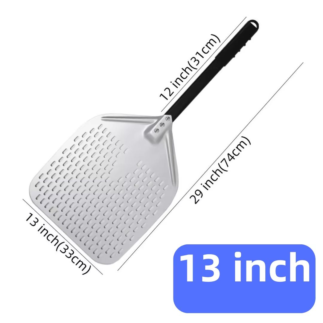 Aluminum Pizza Peel Paddle  6 12 13  14 Inch Hard Anodized Bread  Pizza Oven Spatula For Baking 10
