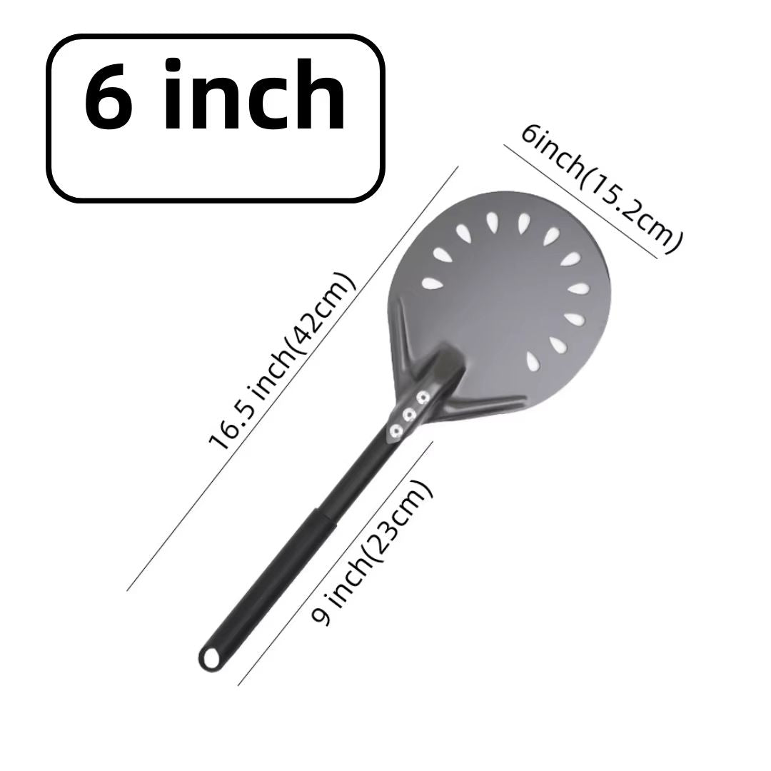 Aluminum Pizza Peel Paddle  6 12 13  14 Inch Hard Anodized Bread  Pizza Oven Spatula For Baking 6