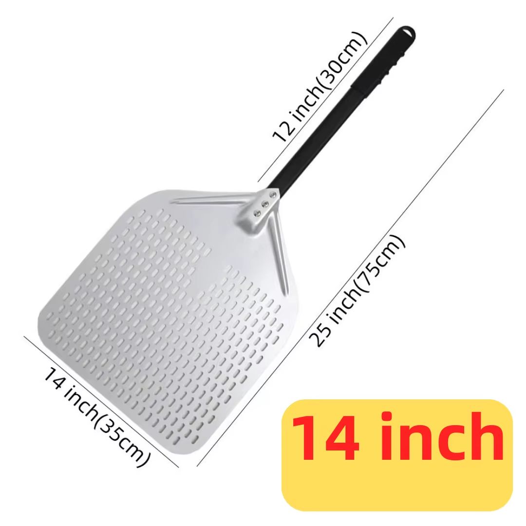 Aluminum Pizza Peel Paddle  6 12 13  14 Inch Hard Anodized Bread  Pizza Oven Spatula For Baking 13
