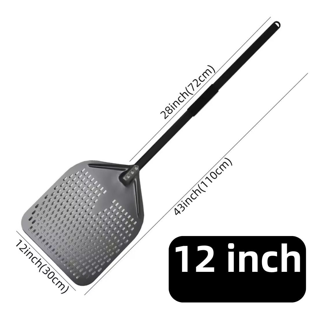 Aluminum Pizza Peel Paddle  6 12 13  14 Inch Hard Anodized Bread  Pizza Oven Spatula For Baking 19