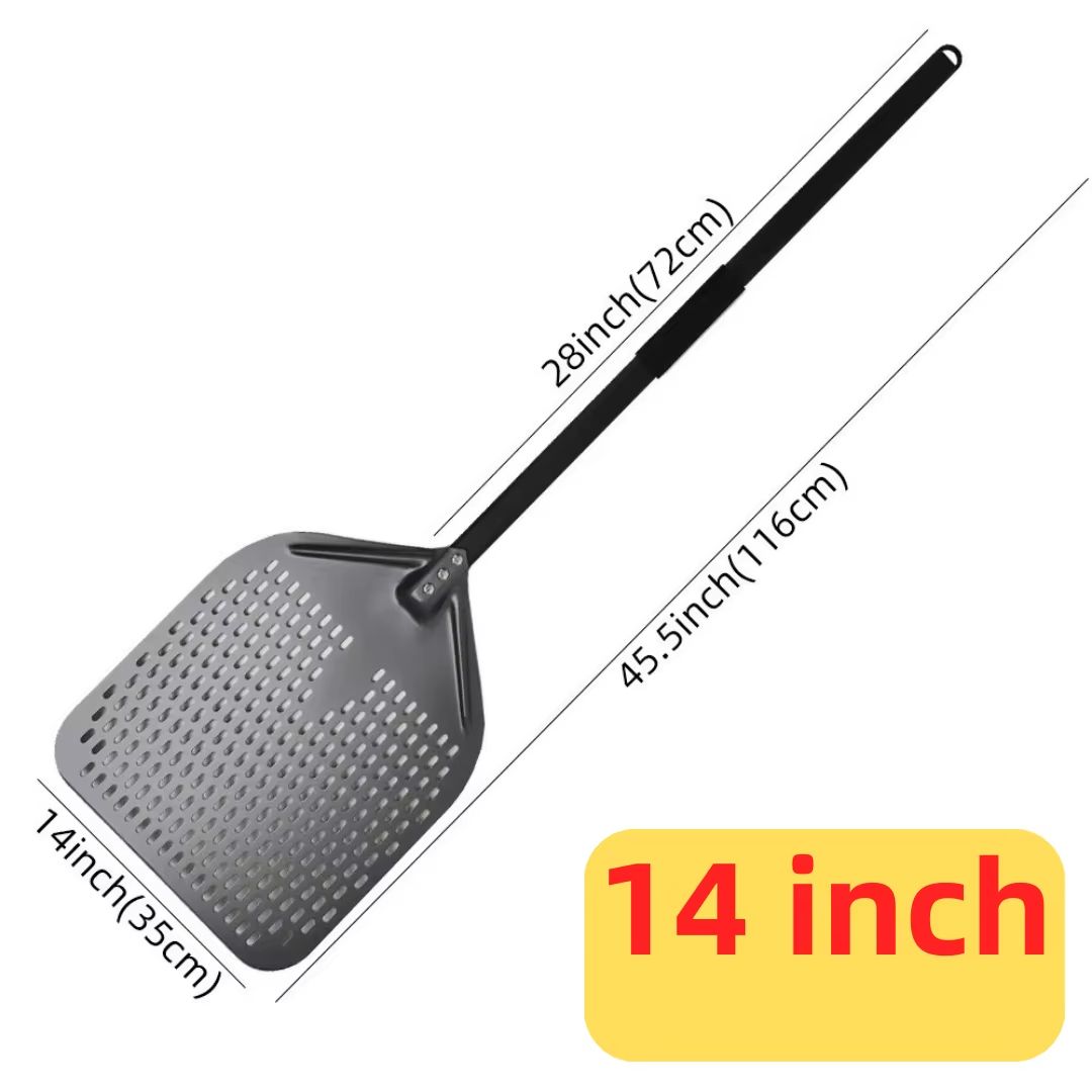 Aluminum Pizza Peel Paddle  6 12 13  14 Inch Hard Anodized Bread  Pizza Oven Spatula For Baking 21
