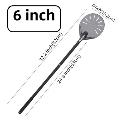 Aluminum Pizza Peel Paddle  6 12 13  14 Inch Hard Anodized Bread  Pizza Oven Spatula For Baking 29