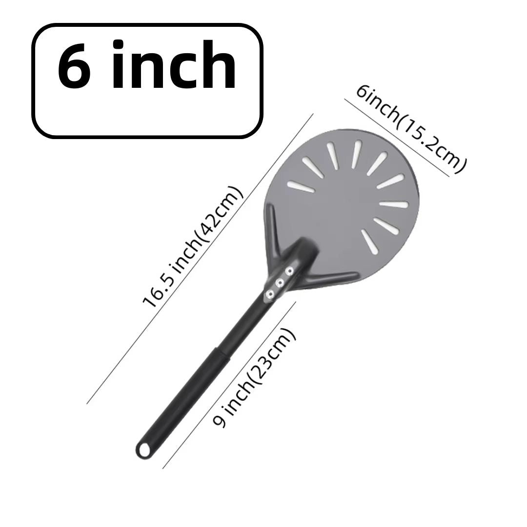 Aluminum Pizza Peel Paddle  6 12 13  14 Inch Hard Anodized Bread  Pizza Oven Spatula For Baking 26