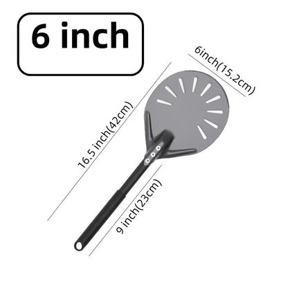 Aluminum Pizza Peel Paddle  6 12 13  14 Inch Hard Anodized Bread  Pizza Oven Spatula For Baking 26