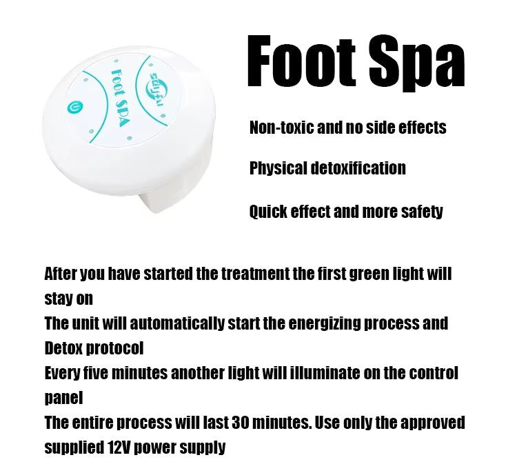 Detox Ion Electric Foot Spa Bath Massager  Vibrating Whirlpool Footbath For Relaxation  Health Ther 3