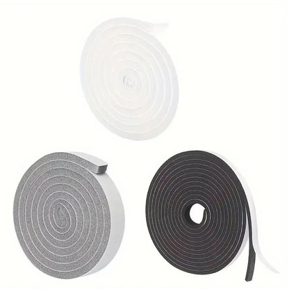 4m SelfAdhesive Foam Door And Window Sealing Strip  Windproof Soundproof  Dustproof Weather Strippi 5