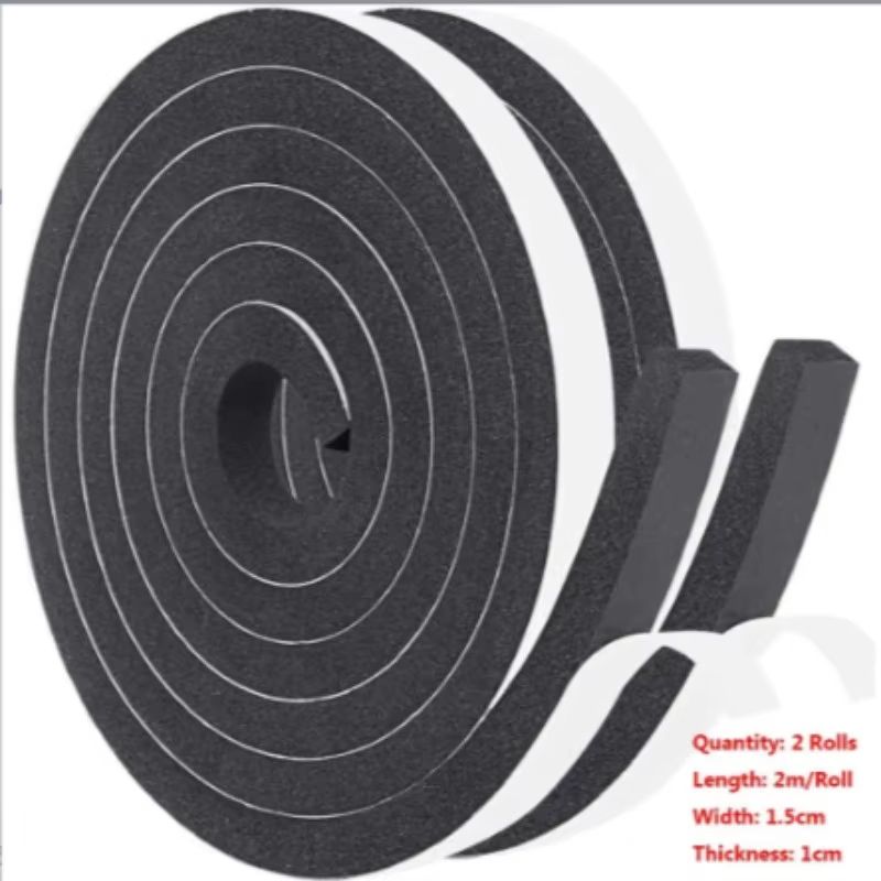 4m SelfAdhesive Foam Door And Window Sealing Strip  Windproof Soundproof  Dustproof Weather Strippi 6