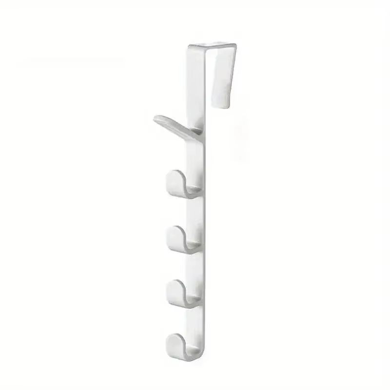 Over The Door Clothes Hanging Rack  SpaceSaving Plastic Storage Hooks For Bags Coats  Organization 7