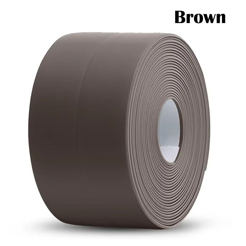 Waterproof SelfAdhesive Caulk Sealing Tape  PVC OilProof Kitchen Sink  Bathroom Edge Strip 1m  2m   8