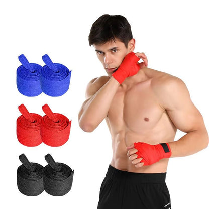 2PCS Boxing Hand Wraps  Cotton Training Bandages For Kickboxing MMA  Muay Thai 15m  2m  3m  5m 1