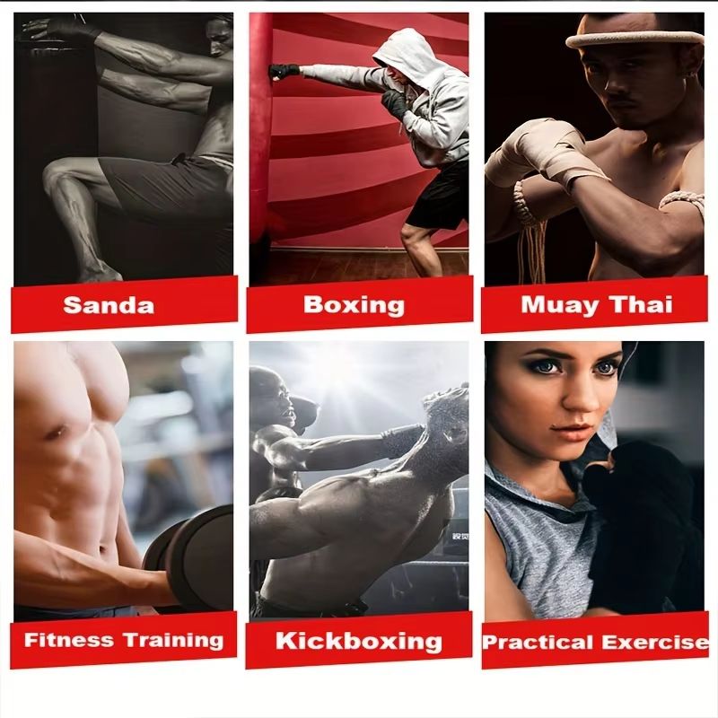 2PCS Boxing Hand Wraps  Cotton Training Bandages For Kickboxing MMA  Muay Thai 15m  2m  3m  5m 2