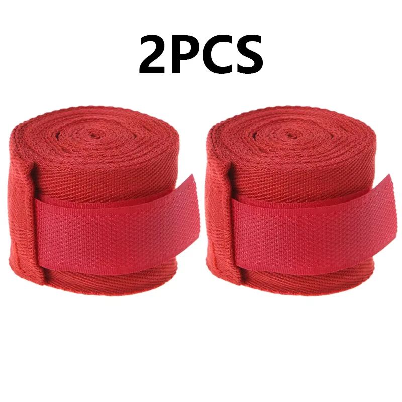 2PCS Boxing Hand Wraps  Cotton Training Bandages For Kickboxing MMA  Muay Thai 15m  2m  3m  5m 6