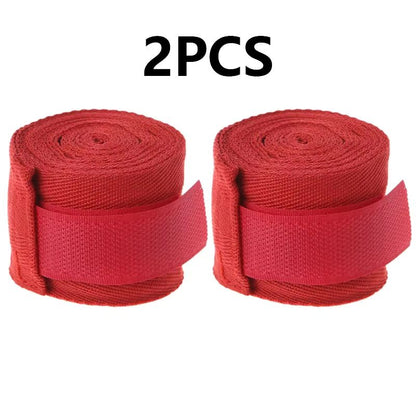 2PCS Boxing Hand Wraps  Cotton Training Bandages For Kickboxing MMA  Muay Thai 15m  2m  3m  5m 6