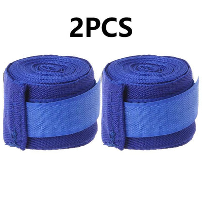 2PCS Boxing Hand Wraps  Cotton Training Bandages For Kickboxing MMA  Muay Thai 15m  2m  3m  5m 8