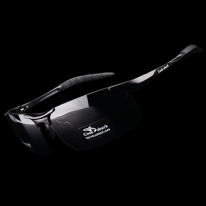 Cook Shark Aluminum Magnesium Sunglasses  Mens HD Polarized Driving Glasses With Lightweight Frame 5