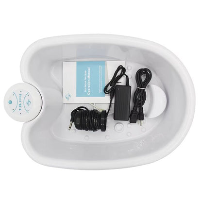 Ionic Detox Foot Bath Massage Machine With Basin  Electric Foot Spa Massager With Vibration  Deep C 3