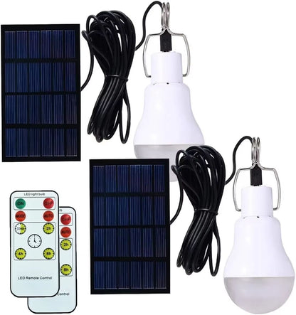 LED Solar Bulb Light  Waterproof USB Rechargeable Outdoor  Indoor Hanging Lamp For Emergency And Ca 5