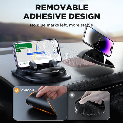 Reusable Silicone Car Phone Mount, Universal Dashboard Phone Holder, Anti-Slip Dash Pad Mat for Car