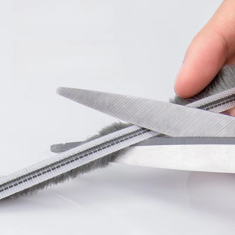 10M Aluminum Sliding Door  Window Brush Seal Strip  5mm X 8mm Dustproof Draught Excluder Weatherstr 4