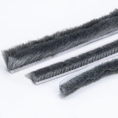 10M Aluminum Sliding Door  Window Brush Seal Strip  5mm X 8mm Dustproof Draught Excluder Weatherstr 5