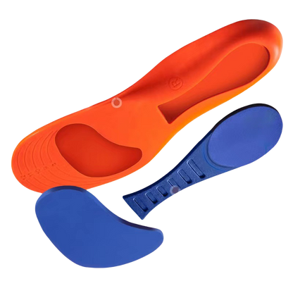 Breathable Orthopedic Sports Elasticity Insoles Shock Absorption Unisex Shoe Sole Inserts For Runni 3