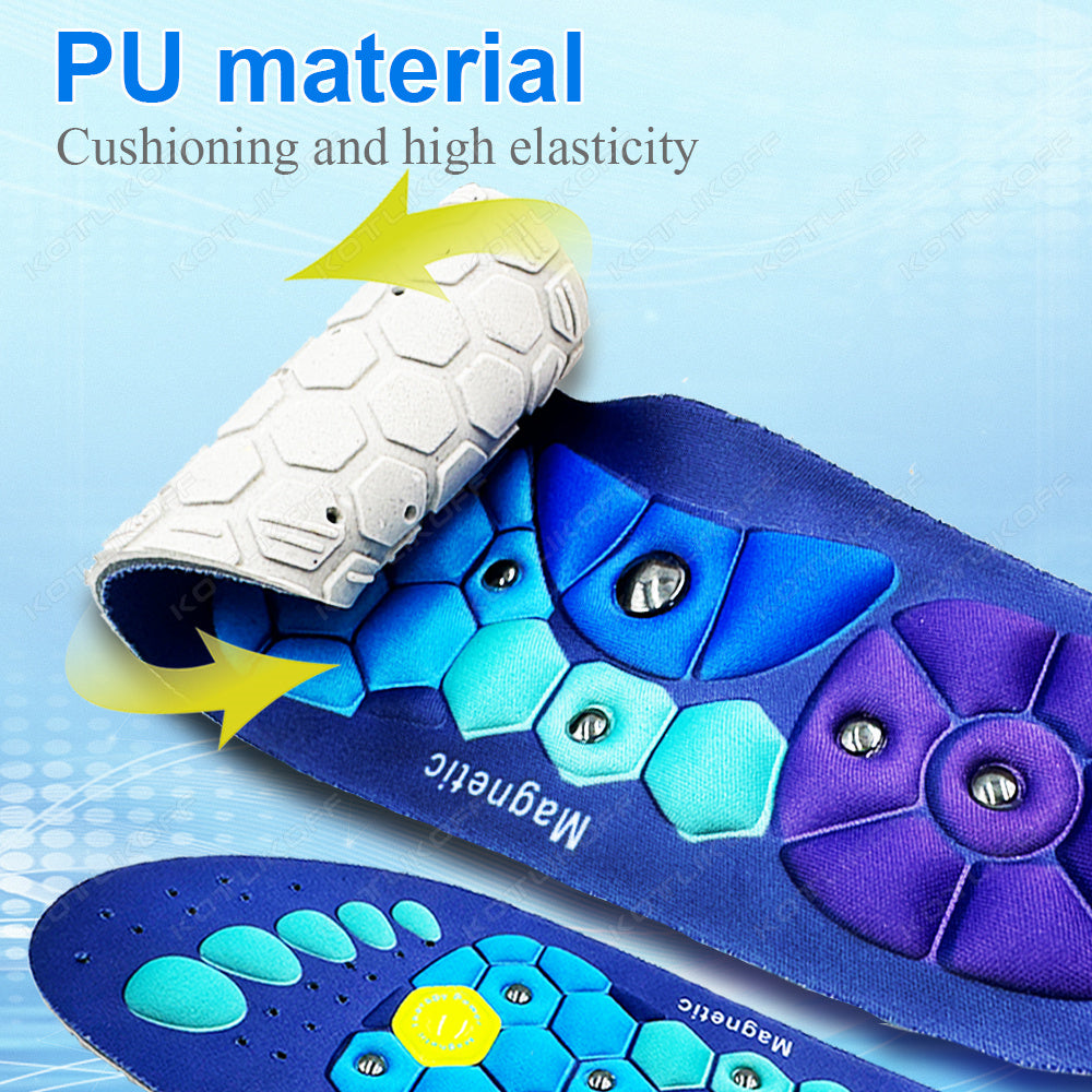 Orthopedic Arch Support Magnetic Massage Shoe Soles Foot Therapy Acupressure Insoles Relaxation Com 3