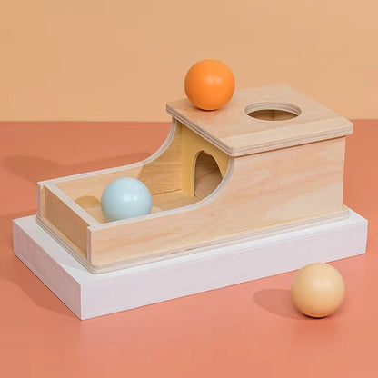 Montessori Macaroon Color Spinning Drum  Coin Box  Sensory Learning Toy For Babies  Toddlers 7
