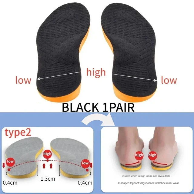 Flat Feet Orthotic Insole Arch Support Orthopedic Insoles For Shoes Sole Support Pad For Men Women  9
