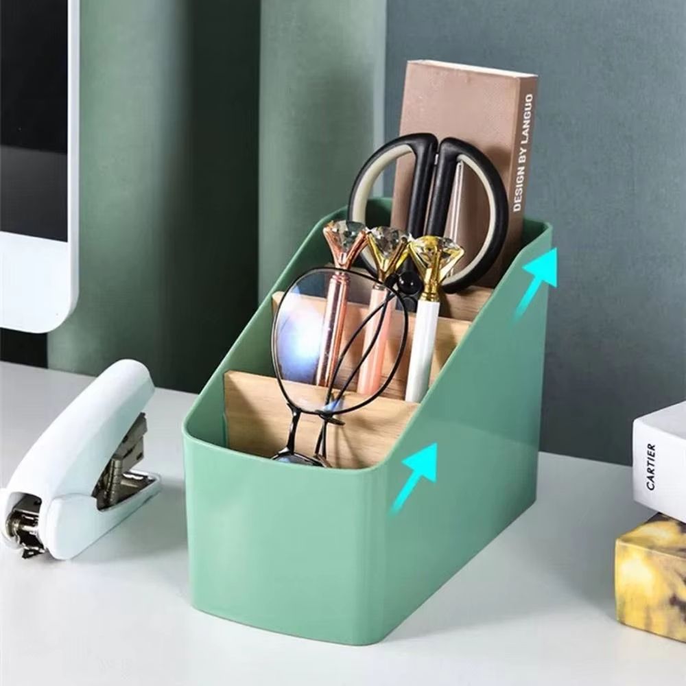 Multipurpose Remote Control Organizer  TV Remote Holder  Desktop Storage Box For Living Room Bedroo 2