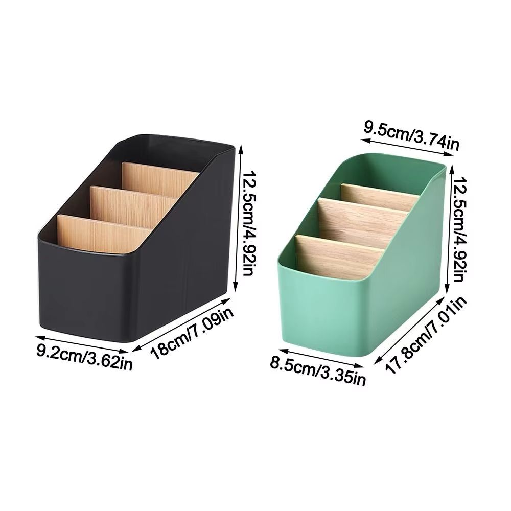 Multipurpose Remote Control Organizer  TV Remote Holder  Desktop Storage Box For Living Room Bedroo 5