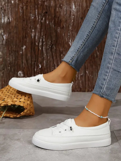 Casual Spring And Summer Fashion Mesh Breathable Round Toe Shallow Mouth Comfortable Flat Walking W 3