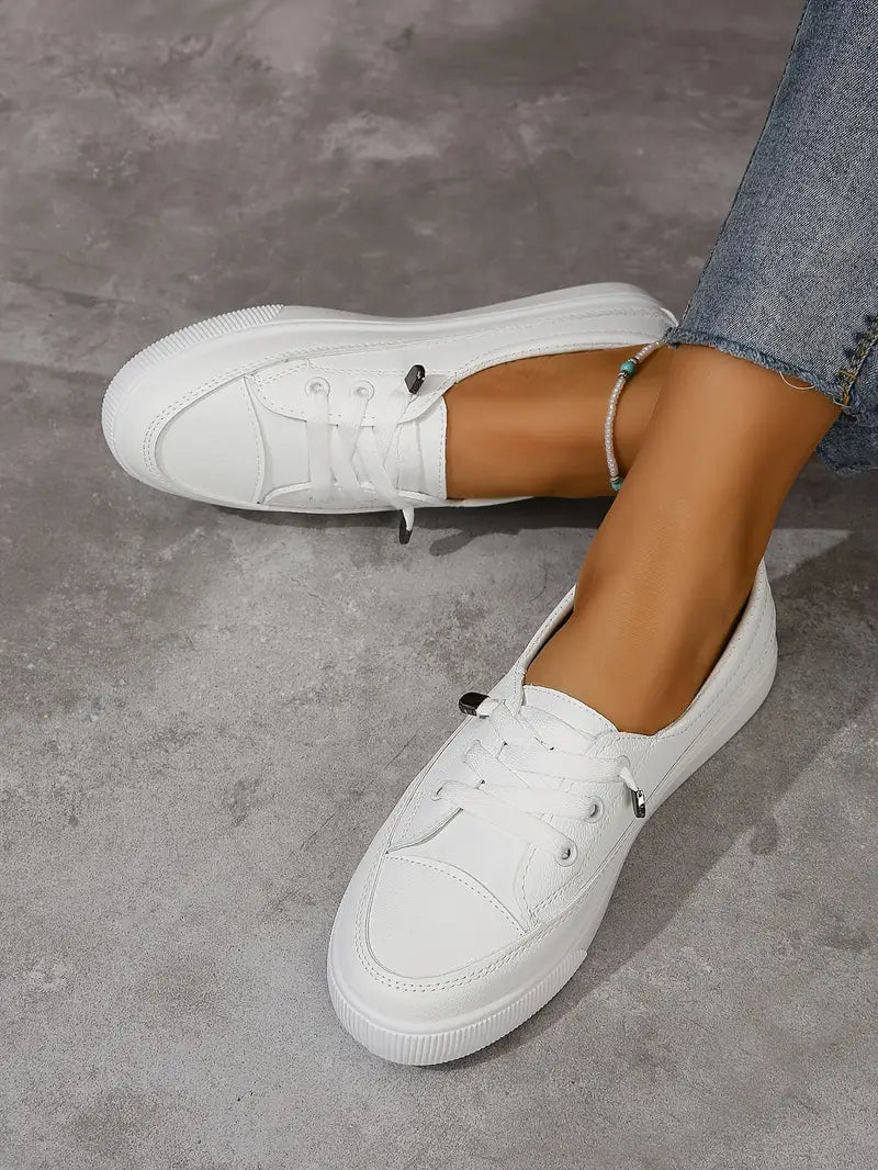 Casual Spring And Summer Fashion Mesh Breathable Round Toe Shallow Mouth Comfortable Flat Walking W 5