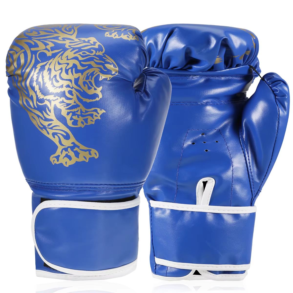 Breathable PU Leather Boxing Gloves  Adult  Kids Training Kickboxing Gloves For Indoor And Outdoor  2