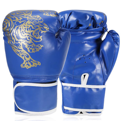 Breathable PU Leather Boxing Gloves  Adult  Kids Training Kickboxing Gloves For Indoor And Outdoor  2
