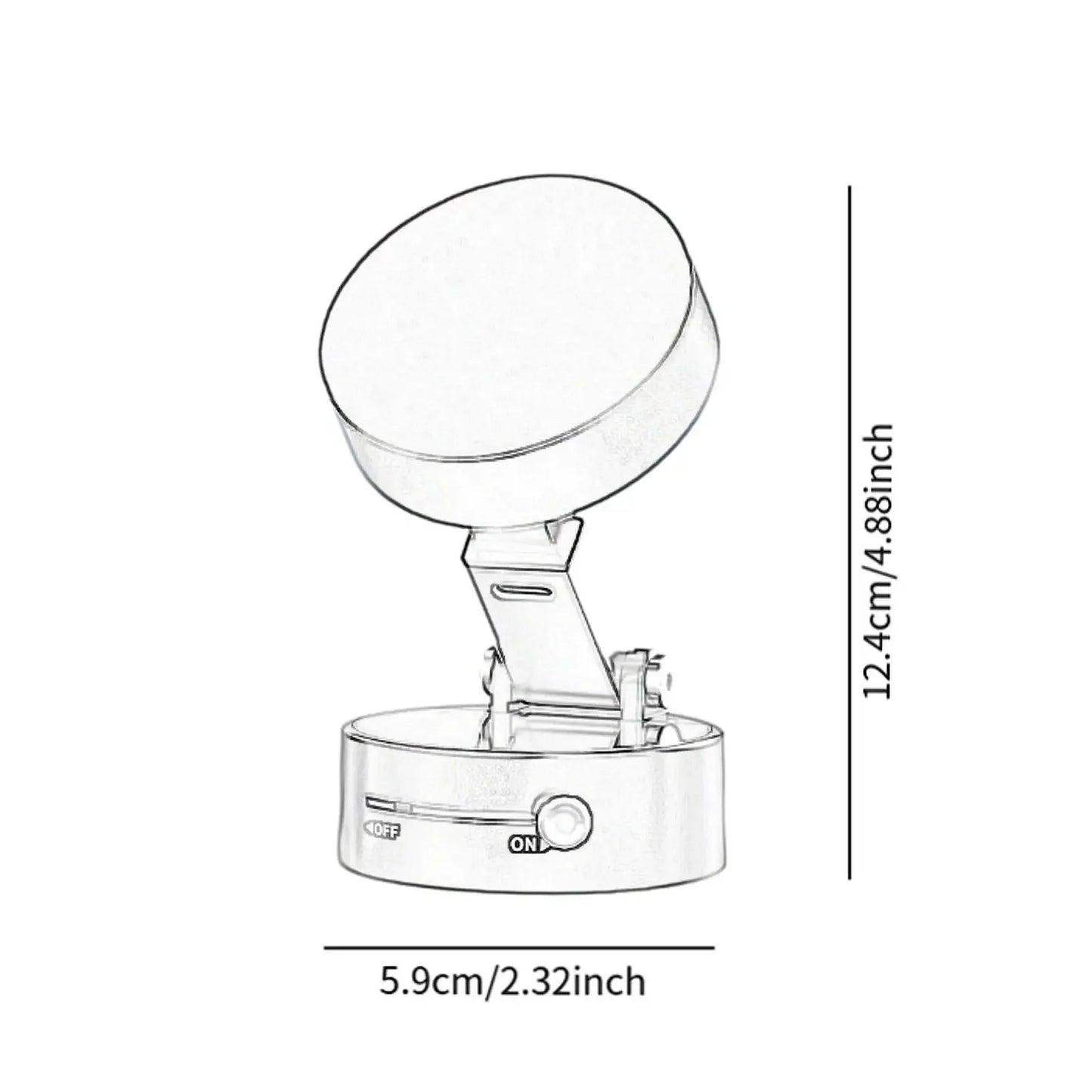 Adjustable Angle Professional Phone Mount, Strong Vacuum Suction, Simple Installation Generic Car Phone Holder