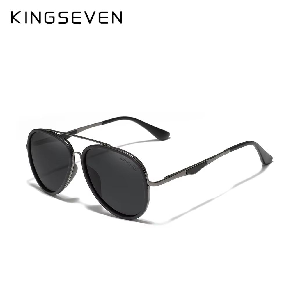 KINGSEVEN 2024 Classic Pilot Polarized Sunglasses  Mens Driving UV Protection Eyewear 4