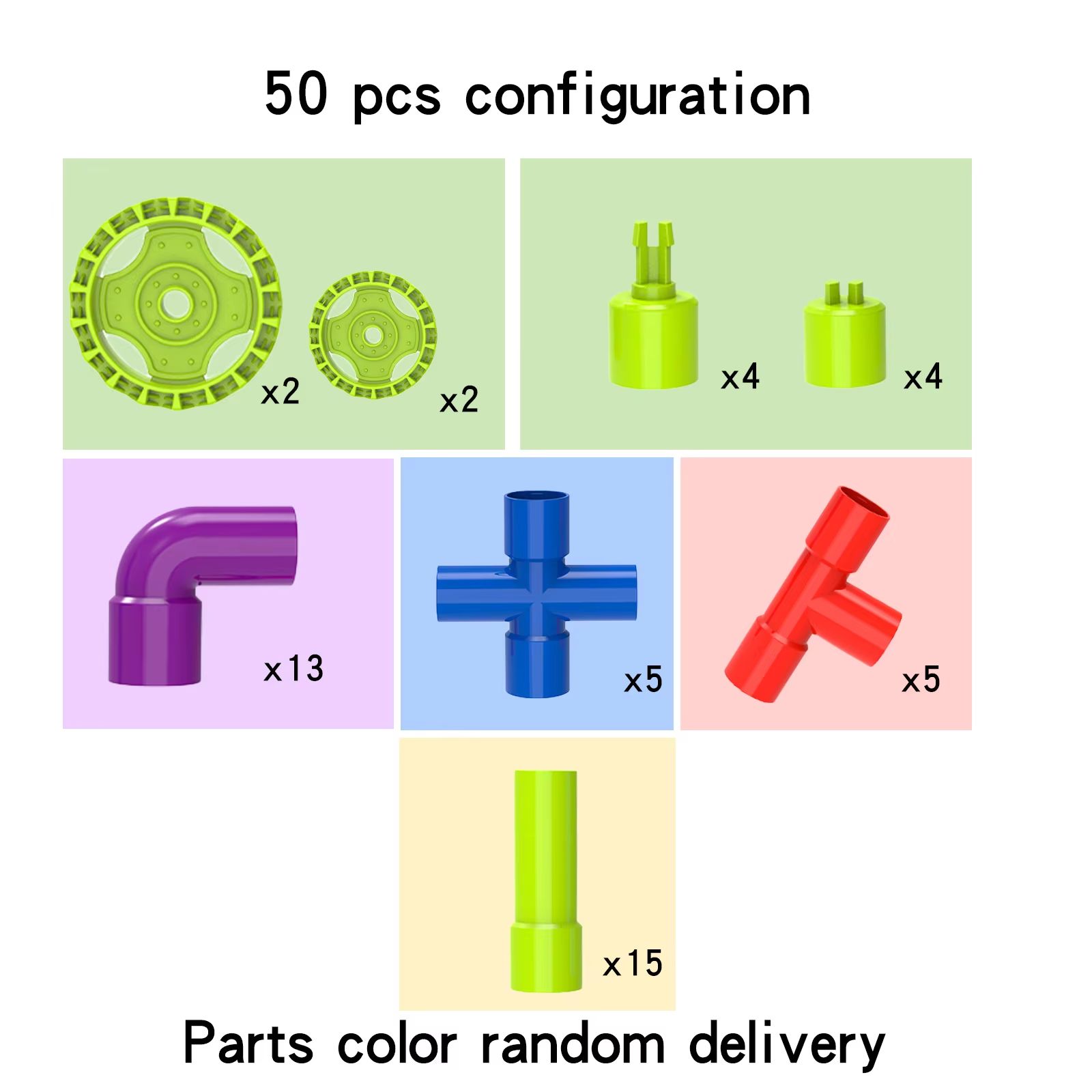 DIY Building Pipe Blocks  Creative Water Pipe Splicing Construction Toy For Kids 8