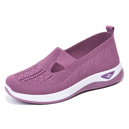 Casual Sneakers Womens Shoes Summer Breathable Lightweight Slip On Walking Shoes Flat Sports Outdoo 10