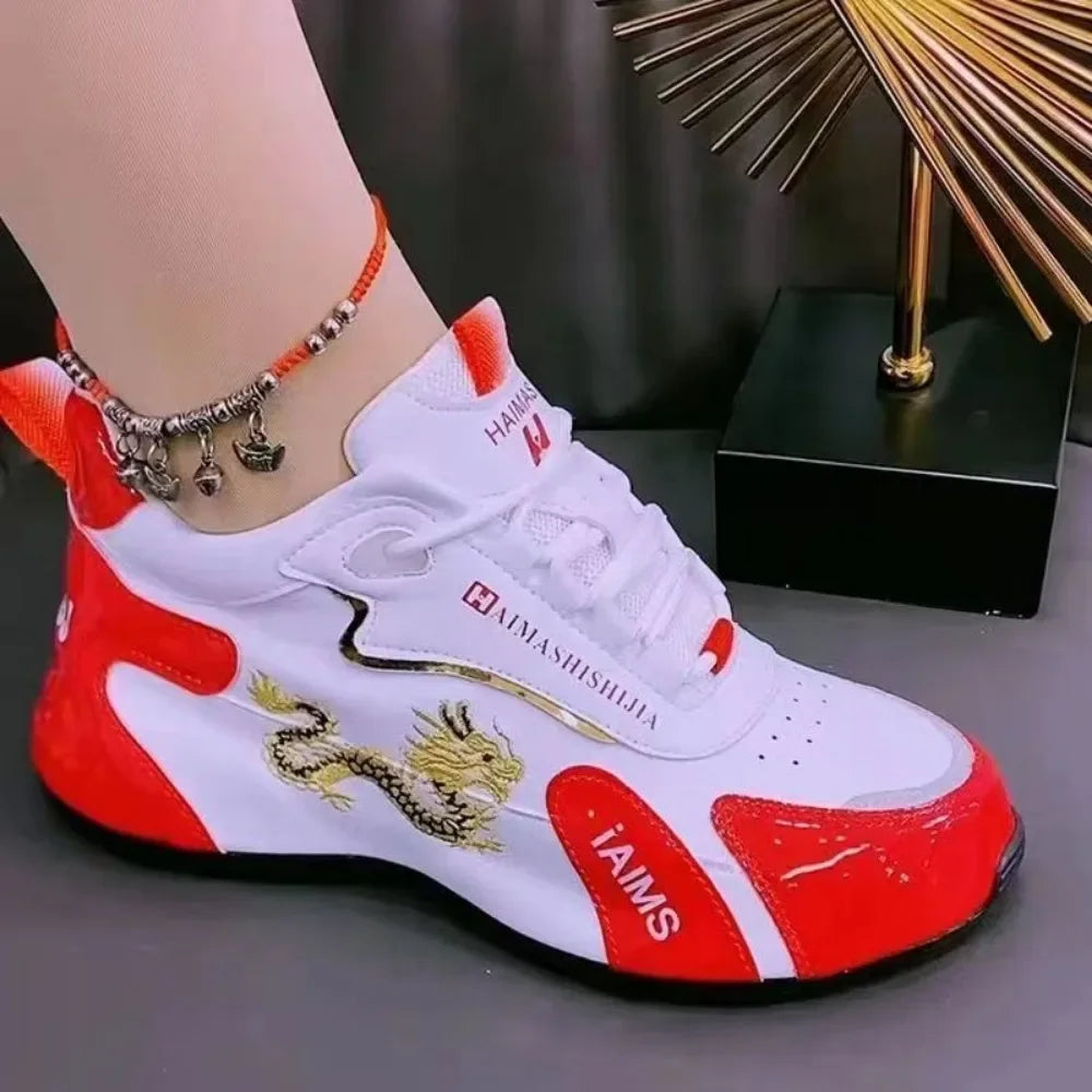 Lightweight Breathable Women Designer Sneakers Summer Leather Waterproof Casual Sports Shoes Nonsli 1