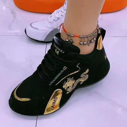Lightweight Breathable Women Designer Sneakers Summer Leather Waterproof Casual Sports Shoes Nonsli 3
