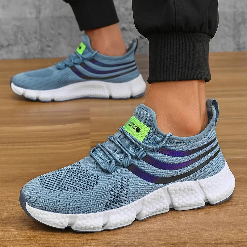 Summer Mens Sneakers Breathable Comfortable Platform Shoes Man Running Shoes Fashion Walking Sneake 1
