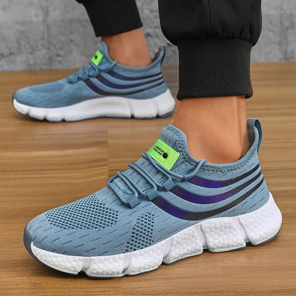 Summer Mens Sneakers Breathable Comfortable Platform Shoes Man Running Shoes Fashion Walking Sneake 1