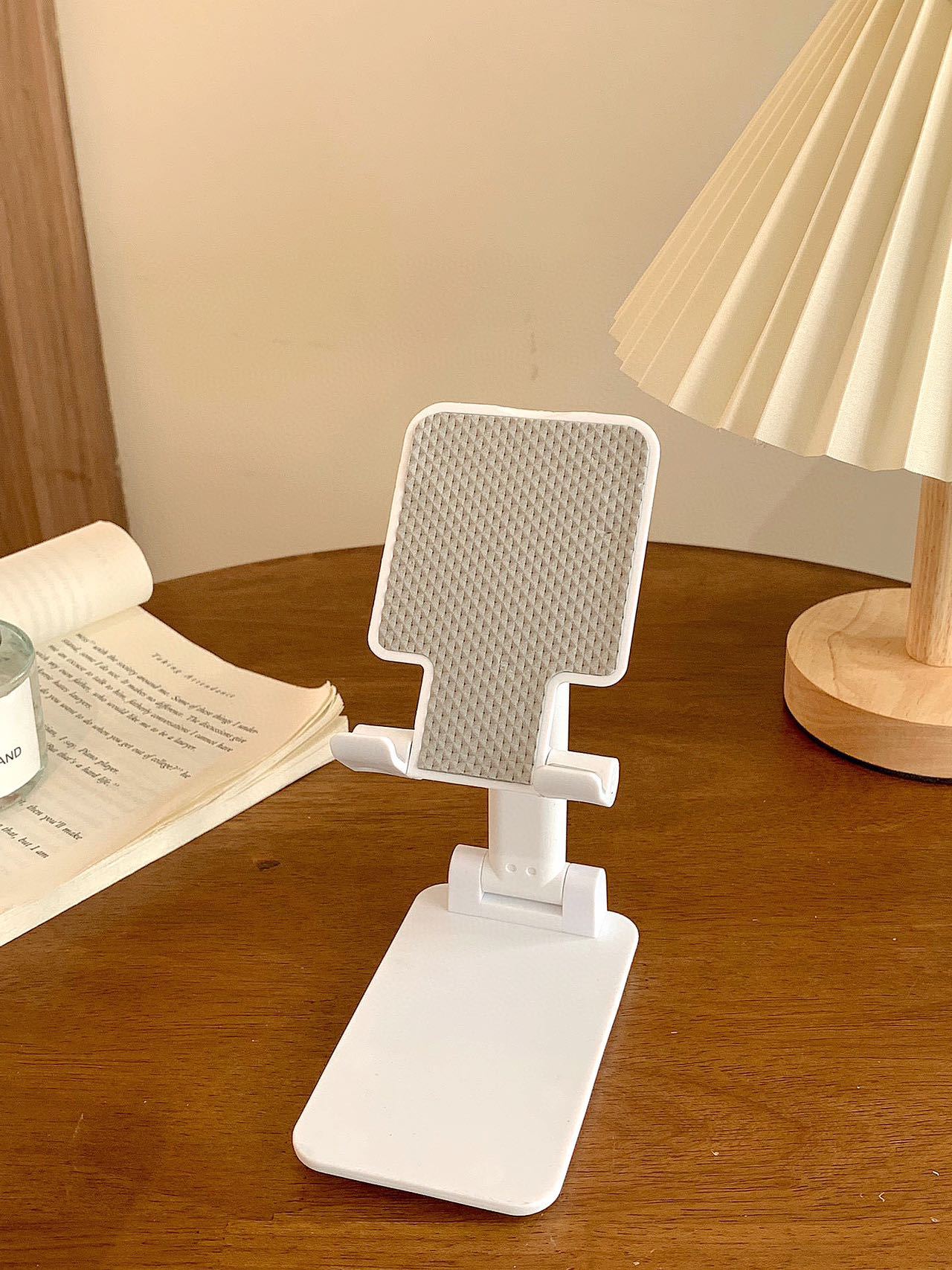 Foldable Portable Adjustable Phone Stand For Desk Compatible With IPhone And All Smartphones 6